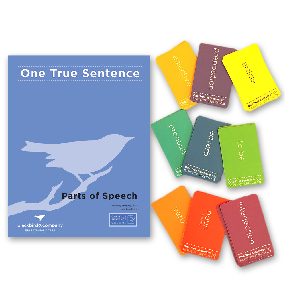 One True Sentence B-Parts of Speech