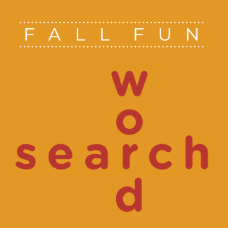 Fall Fun - Word search