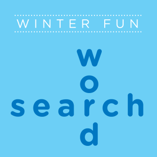 Winter Fun - Word search