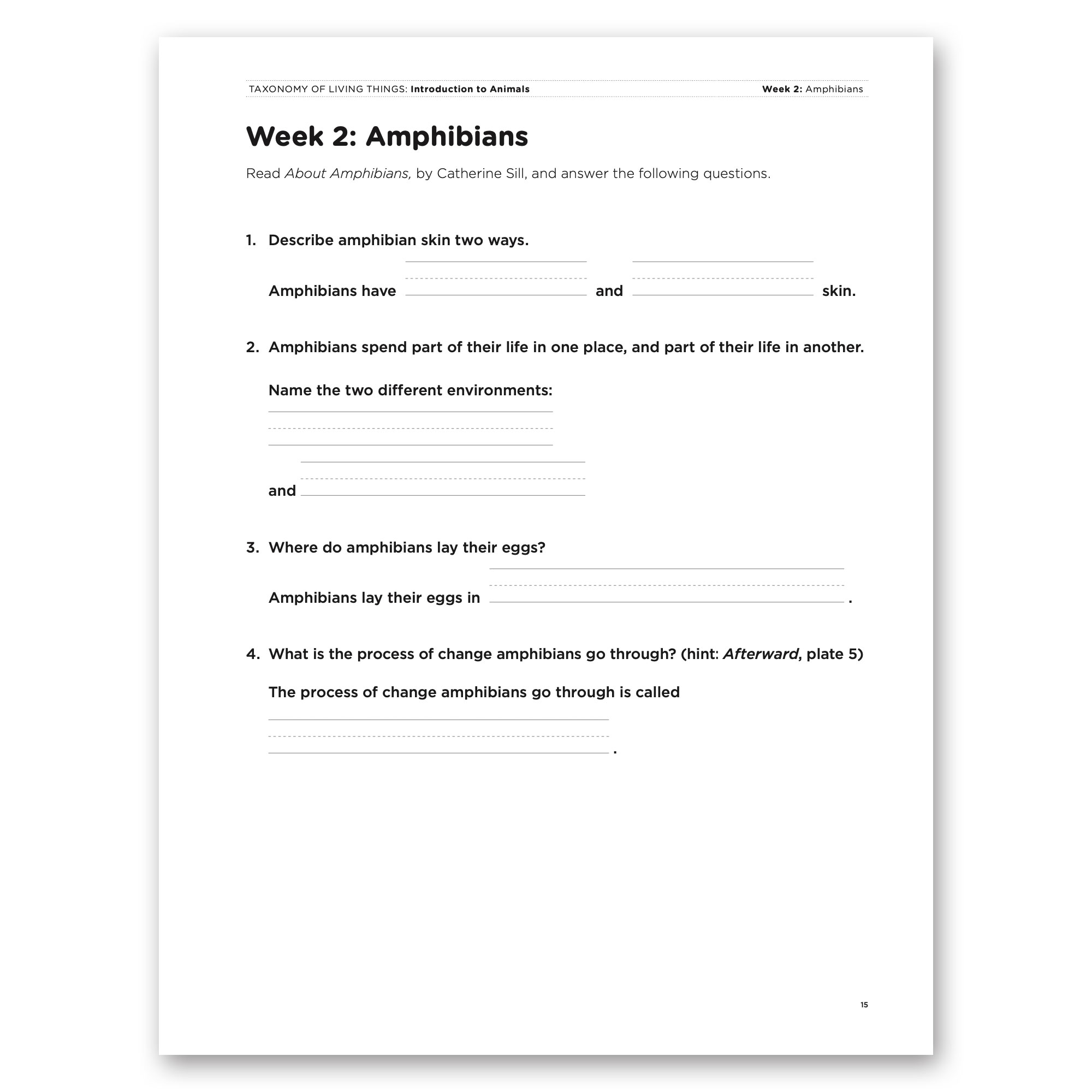 Taxonomy of Living Things: Introduction to Animals - Bundle - Image 14