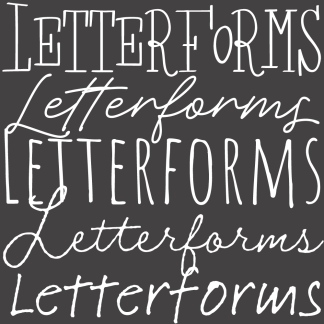 Letterforms Worksheet