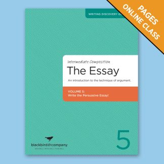 Class: Intermediate Composition: The Essay Volume 5